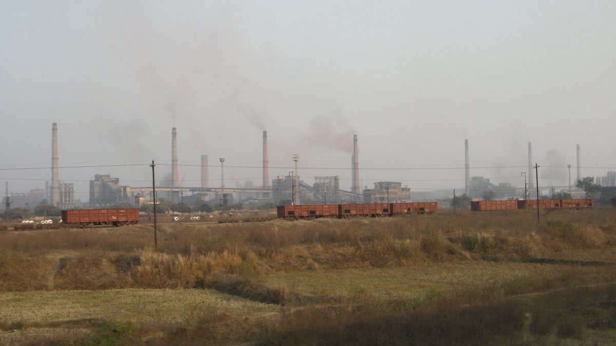Bokaro Steel Plant industrial complex